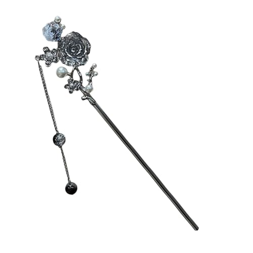 Haarnadel Mit Schmetterlingsanhänger Stilvoller Metall Haarschmuck Antike Stile Lockiges Haar Kopfschmuck Mit Quasten Für Frauen von Mocoocouture