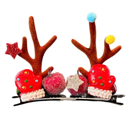 Haarzubehör Plastik Verstärken Weihnachtsfeier Look Feiertagsthemen Hirsch Modedesigns Für Kinder Und Erwachsene von Mocoocouture