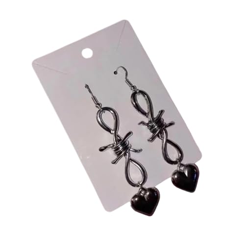 Herzohrringe Kirschen Lassen Ohrringe Süße Zähne Statement Perfekt Für Partys Und Lässige Mode Lässig von Mocoocouture