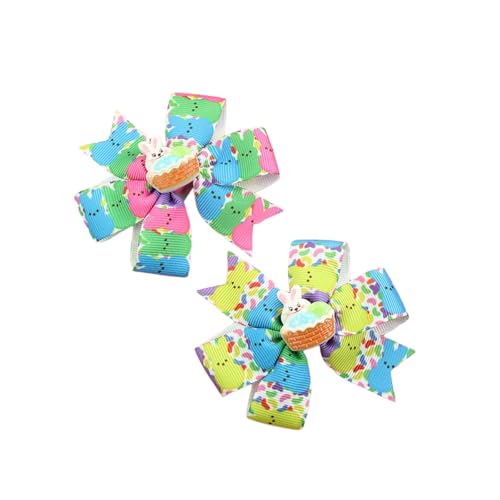 Komfortable Ostermotivhaarclip Mit Kaninchen Dekors Urlaubsthema Haarnadel Frühlingsfest Haarclip Für Kinder von Mocoocouture