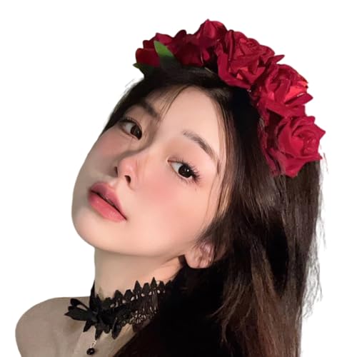 Leichte Blumenstirnbänder Täglich Tragen Haarband Trendige Frauen Kopfstück Für Stilvolle Outfits Handgefertigte Blumenkopfbedeckungen von Mocoocouture