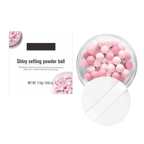 Leuchtende Pulverperlen Lose Atmungsaktive Finishing Blushes Paletten Mit Puff Für Frauen Mädchen Ölkontrolle Palette Mit Puff Leuchtende Kugeln von Mocoocouture