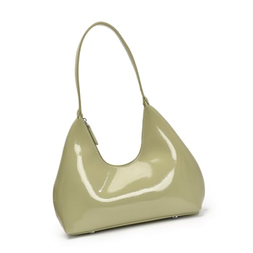 Luxuriöse PU Umhängetasche Modische Taschen Casual Averarm Geldbörse Mit Glänzendem Finish Zum Einkaufen Und Dating PU Taschen von Mocoocouture