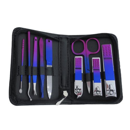 Maniküre Set Nails Cutter Pediküre Kits 9/18/22/30 PCS Edelstahl Maniküre Kits Pflege Kits Nägelpflegewerkzeuge Nagel Clippers Für Frauen Männer von Mocoocouture