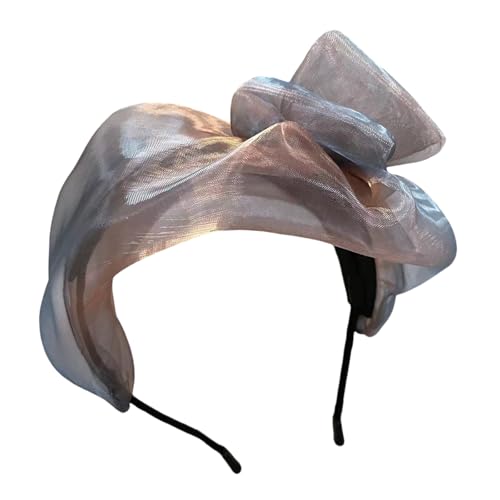 Mesh Haarband Für Weibliche Französisch Spitze Bowknot Hairhoop Elegante Abendkleid Stirnband Party Zubehör Mesh Hairhoop von Mocoocouture