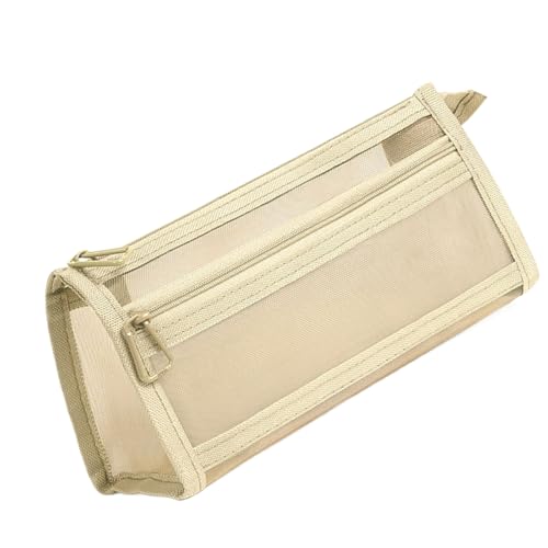 Mocoocouture Bleistiftbeutel Beutel Case Clear Double Layers Meshes Meshes Schullieferungen Klar Doppelschichten Mesh Bud Für Schüler von Mocoocouture