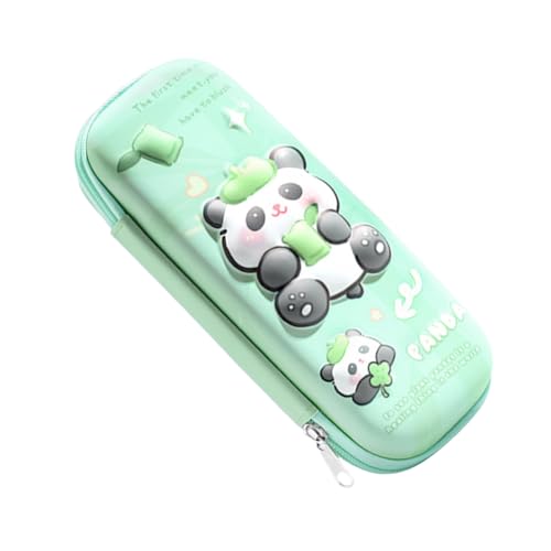 Mocoocouture Bleistiftkoffer Mit Großer Kapazität Hübsches Tierbeutel Panda Bleistifthalter Schulzubehör Für Mädchen Schüler von Mocoocouture