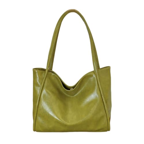 Mocoocouture Damen Große Kapazität Unterarmtasche PU Leder Umhängetaschen Handtasche Für Winter Pendelpendel Und Lässige Outings Damen Umhängetasche von Mocoocouture