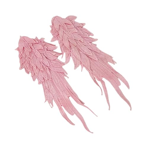 Mocoocouture Doppelte Stile Gefiederte Verzierung Haarclip Gothic Angel Wing Stickerei Für Cosplay Hairstyling Accessoires Mode Hair Clip von Mocoocouture