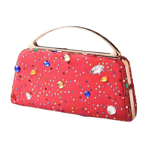 Mocoocouture Elegante Strassstation Abendtasche Glitzernde Houlder Geldbörse Für Frauen Für Hochzeitsempfänge Und Cocktail Event Elegante Handtasche Mocoocouture Elegante Strassstation Abendtasche Glitzernde Houlder Geldbörse Für Frauen Für Hochzeitsempfänge Und Cocktail Event Elegante Handtasche von Mocoocouture