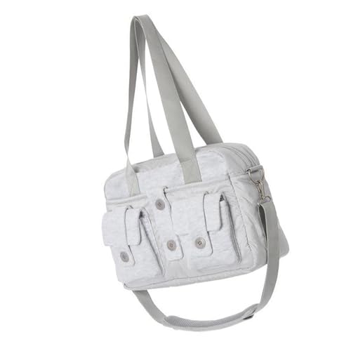 Mocoocouture Frauen Lässig Große Crossbody Tasche Mit Knöpfen Multi Taschen Für Studenten Pendler Unterarm Schulter Handtasche Geldbeutel Casual Crossbody Tasche von Mocoocouture