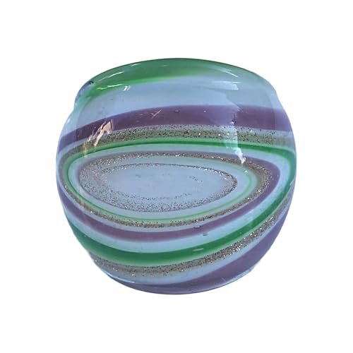 Mocoocouture Kulturelle Fusionsdraht Umwickelte Blumenglasringe Galaxyed Inspire Schmuck Handgefertigt Bequeme Künstlerdrahtringe von Mocoocouture