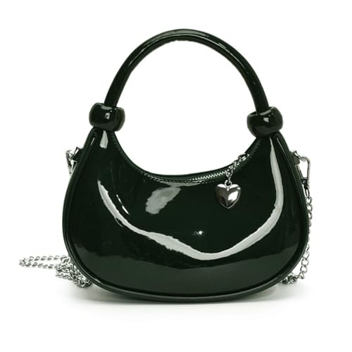 Mocoocouture Luxuriöse Glänzende PU Umhängetasche Multi Funktionaler Outdoor Crossbody Bag Satchel Geldbörse Für Abendveranstaltungsarbeiten Praktische PU Handtasche von Mocoocouture