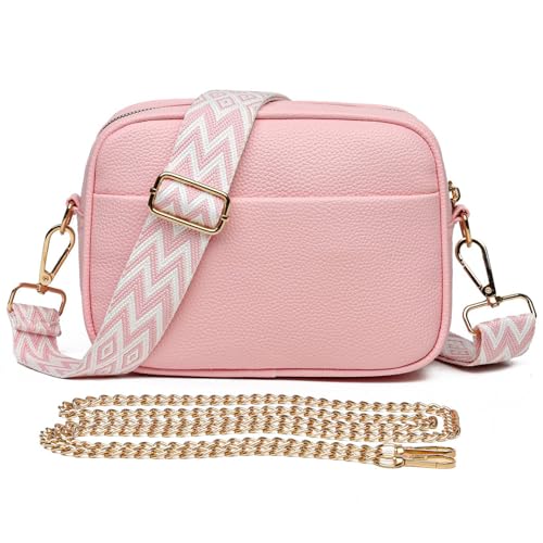 Mocoocouture PU Crossbody Bag Casual Camera Mit Trendiger Farbenfroher Schultergurt Tasche Für Fotografie Enthusiasten Stilvolle Kamera von Mocoocouture