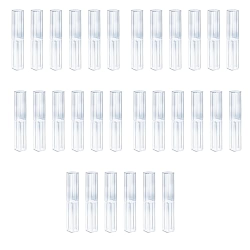 Mocoocouture Pack Von 25 Klaren Plastik Stift Geschenken Kisten Wiederverwendbare Staubfeste Feuchtigkeitsdische Behälter Für Schreibwaren Und Zubehör von Mocoocouture