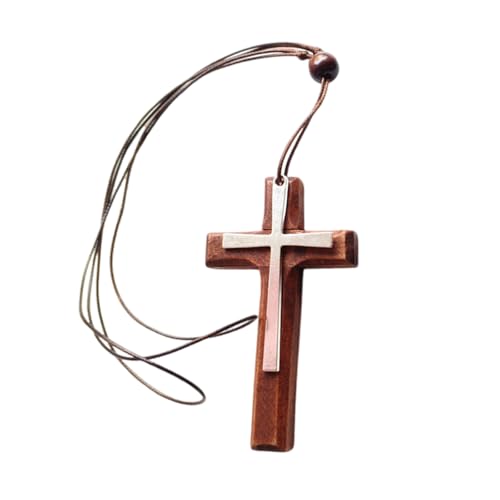 Mocoocouture Polished Crucifix Charm Halskette Verstellbare Länge Neckchain Stylische Schlüsselbeutelkette Für Tägliche Verschleiß Und Musikfestivals Komfortable Verschleiß Accessoire von Mocoocouture