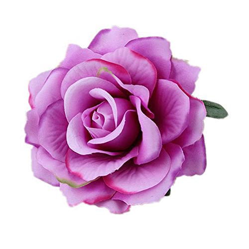 Mocoocouture Rose Haarspange Blumen Haarschmuck Broschen Hochzeit Haarspange Flamenco Tänzerin Für Frauen Mädchen Haarspange Rose Haarspange Für Frauen von Mocoocouture