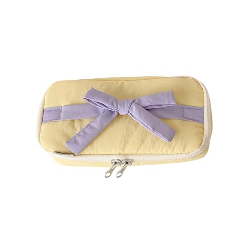 Mocoocouture Schöne Bögen Bleistiftkoffer Großer Kapazität Box Bowknot Stiftbeutel Schulbüro Für Schüler Geräumige Aufbewahrung Von Bowknot Bows Box Beutel von Mocoocouture