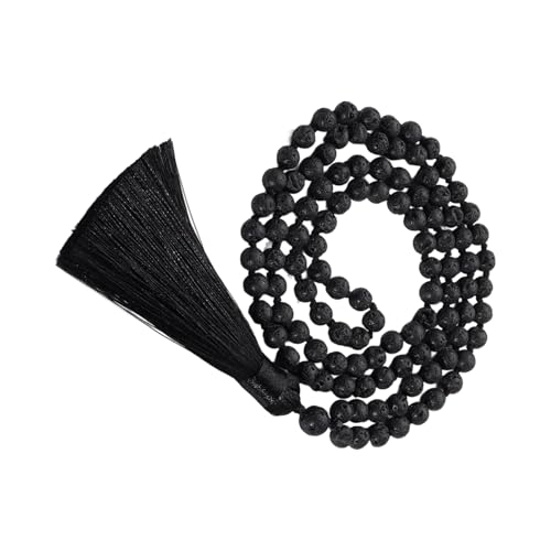 Mocoocouture Steinperlen Halskette Mit Quasten Stilvoller Nackenschmuck Für Enthusiasten Und Meditationspraktiker Geeignet Mocoocouture Steinperlen Halskette Mit Quasten Stilvoller Nackenschmuck Für Enthusiasten Und Meditationspraktiker Geeignet von Mocoocouture