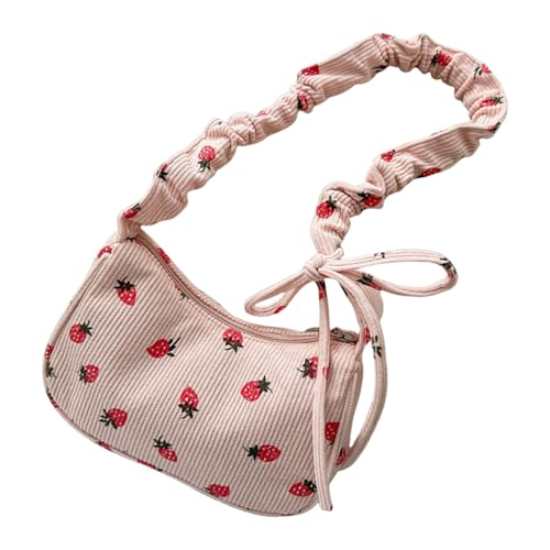 Mocoocouture Stylische Und Funktionale Erdbeer Umhängetaschen Crossbody Taschen Für Modeliebhaber Und Diejenigen Die Einzigartige Accessoire Trendy Damen Accessoire Genießen von Mocoocouture