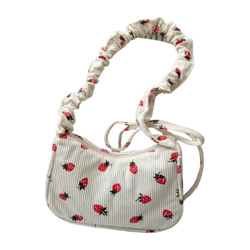 Mocoocouture Stylische Und Funktionale Erdbeer Umhängetaschen Crossbody Taschen Für Modeliebhaber Und Diejenigen Die Einzigartige Accessoire Trendy Damen Accessoire Genießen von Mocoocouture