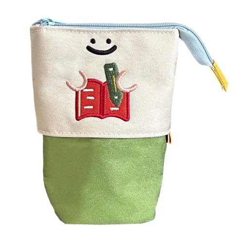 Mocoocouture Teleskopstifte Bleistift Gehäuse Ausleitbare Stiftbeutel Reißverschlüsse Erweiterbarer Stiftbeutel Stehstiftstifthalter Für Kinderstudienstifte Gehäuse von Mocoocouture