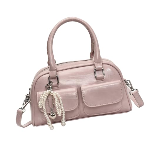 Mocoocouture Trendy Crossbody Bag PU Lederumhängenden Taschen Bögen Charme Alltagspendler Für Einkäufe Und Soziales Event Multi Funktionales Crossbody Büro Geeignet von Mocoocouture