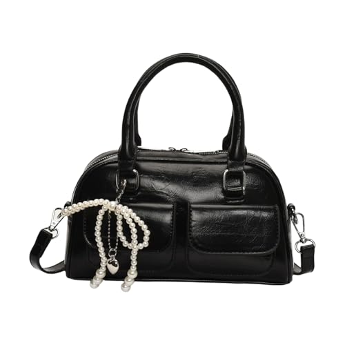 Mocoocouture Trendy Crossbody Bag PU Lederumhängenden Taschen Bögen Charme Alltagspendler Für Einkäufe Und Soziales Event Multi Funktionales Crossbody Büro Geeignet von Mocoocouture