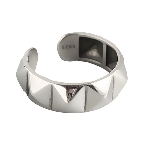 Mocoocouture Vielseitige Komfortable Rhombusringe Für Frauen Modisches Accessoire Geeignet Lässige Formelle Veranstaltung Täglich Nutzung Diamonds Moderinge Frauen von Mocoocouture