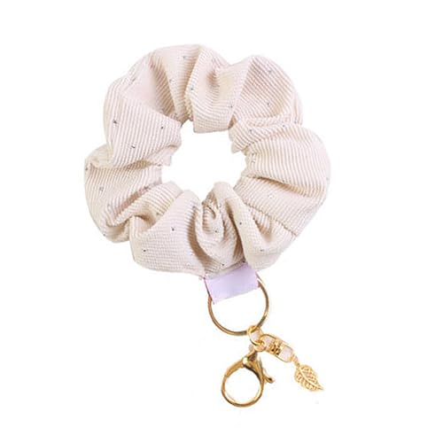 Mode Scrunchie Wristlet Schlüsselbund Charme Anhänger Vielseitig Verwenden Sie Haarkrawatten Accessoire Für Trendige Frauen Und Mädchen von Mocoocouture