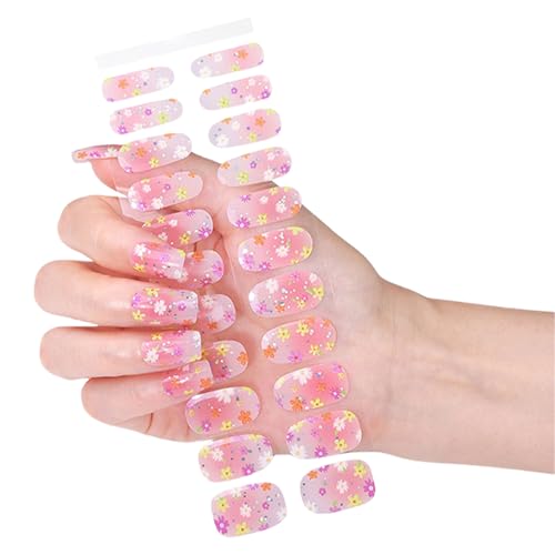 Modegelägel Voll Cover Elegant Eye Effeffekt Einfache Anwendung Maniküre Selbstklebstoff Nägel Aufkleber Für Frauen Elegante Nagellösungen von Mocoocouture