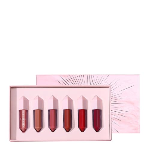 Modische Lippenfarben Lip Gloss Set 6 Farben Wasserdichte Party Lippenstift Nicht Verblassen Für Stilvolle Frauen Date Lippenstift von Mocoocouture