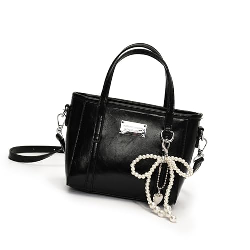 Raffinierte Umhängetasche Mit Anhänger PU Leder Crossbody Taschen Satchel Geldbörse Tägliche Handtasche Für Mode Mode Accessoire von Mocoocouture