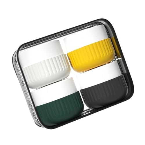 Reisebehälter Für Toilettenartikel Silikoncreme Gläser Mit Klarem Beutel Reisezubehör Für Kosmetische Gesichtskörperhandcreme von Mocoocouture