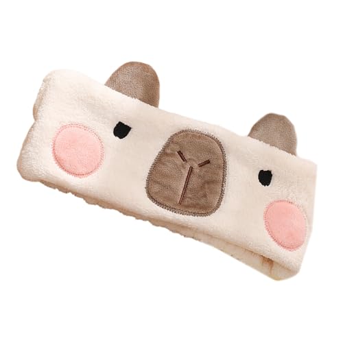 Schöne Capybaras Stirnband Dicke Haarband Frauen Mädchen Waschen Gesicht Und Make Up Plüschhaarhalter von Mocoocouture