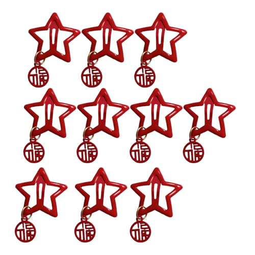 Stern Haarnadel Chinesisches Neujahr Haarspange Festlich Elegant Chinesischer Segen Charakter Anhänger Haarbündel Kopfbedeckung Stern Haarnadel Chinesisches Neujahr Haarspange Festlich Elegant Chinesischer Segen Charakter Anhänger Haarbündel Kopfbedeckung von Mocoocouture