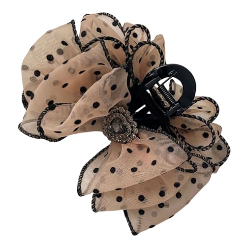 Stilvolle Dots Haarspange Damen Und Teenager Haarnadel Retros Meshes Haarspange Haarschmuck Für Frauen von Mocoocouture