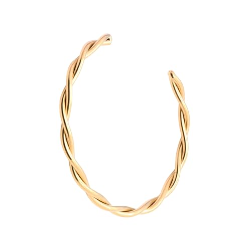 Mocoocouture Stilvolle Spiralen Designs Manschettenknopf Silberte Schmuckzubehör Ideal Für Geben Und Freizeitkleidung Partys Liefert Alltags Verschleiß Spiralen Armband von Mocoocouture