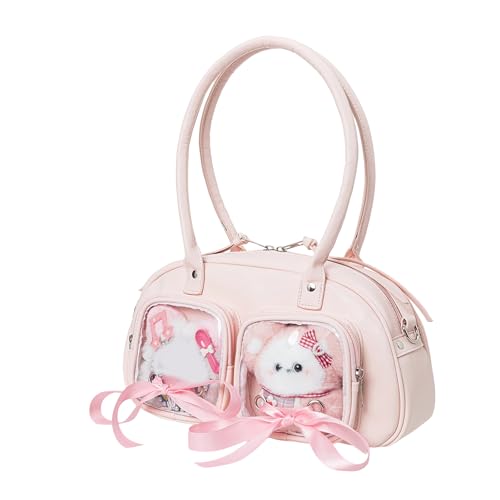 Transparente Messengers Bag Fashion Itabag Schulter Crossbody Anime Display Satchel Handtasche Für Frauen Mädchen Geschenke Transparent Messenger von Mocoocouture