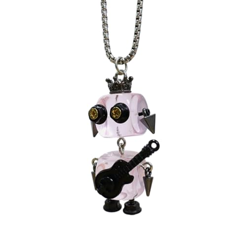 Vintage Mechanical Screw Roboter Halskette Kreativer Beweglicher Gelenk Roboter Heckchains Für Männer Rucksackbeutel Brieftasche Anhänger Mode Schmuck Für Trendsetter von Mocoocouture