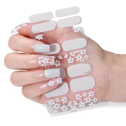 Weihnachtsnägel Polnischer Aufkleber Wasserdichte Kunstgele Wraps Maniküre Glitzerndes Wickel Weihnachtspolystreifen Nagelabziehbilder Glitzernder Kunstaufkleber Für Mädchen von Mocoocouture