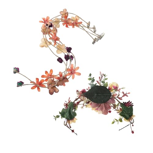 Wunderschöner Kopfreifen Mit Realistischen Blumen Hochzeit Haarschmuck Kopfschmuck Personalisierte Blumen Stirnbänder Haarreifen Haarreifen von Mocoocouture