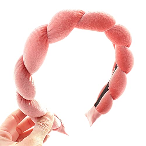 Zopf Stirnband Samt Stirnband Schwamm Stirnband Haar Reifen Stirnband Wasch Gesichts Hautpflege Stirnband Make Up Yoga Schweißband Stirnband von Mocoocouture