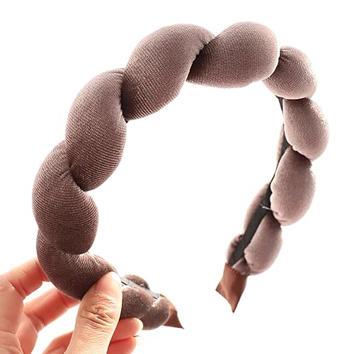 Zopf Stirnband Samt Stirnband Schwamm Stirnband Haar Reifen Stirnband Wasch Gesichts Hautpflege Stirnband Make Up Yoga Schweißband Stirnband von Mocoocouture