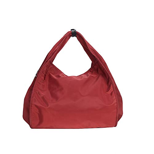 Mocturnity Damen, Handtaschen, Tragetaschen, Mutter und Mikrofon Reisetaschen Wine Red von Mocturnity