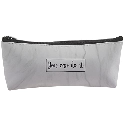 Mocturnity Marmor Kosmetiktasche, Stifthalter Make-Up Tasche Organizer Leinwand Bleistiftbeutel Reißverschluss Schreibwaren Geldbörse Niedlich Brieftasche Tragbare () von Mocturnity