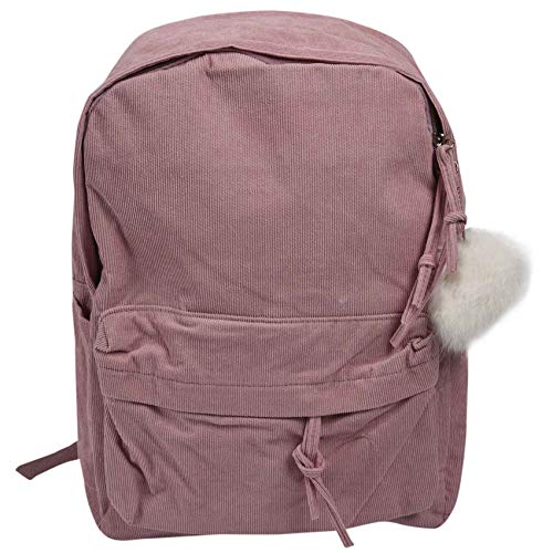 Mocturnity Mode UnschäRfe Ball MäDchen Schul Rucksack LäSsige Cord Tasche Student Dauerhaft Schultasche von Mocturnity