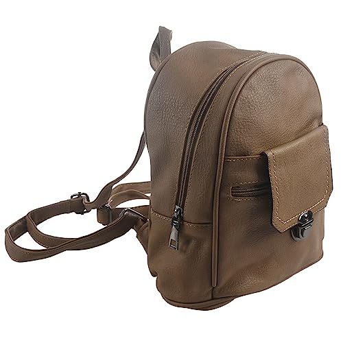 Mocturnity Neuer Kleiner Rucksack Normal Lack BeiläUfiger Gezeiten Weiblicher Beutel GroßE KapazitäTs Mini Beutel Weiblicher Verschluss WöLbungs Rucksack von Mocturnity