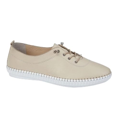 Mod Comfys Damen/Damen Leder-Freizeitschuhe, Sand, 38.5 EU Mod Comfys Damen/Damen Leder-Freizeitschuhe, Sand, 38.5 EU von Mod Comfys