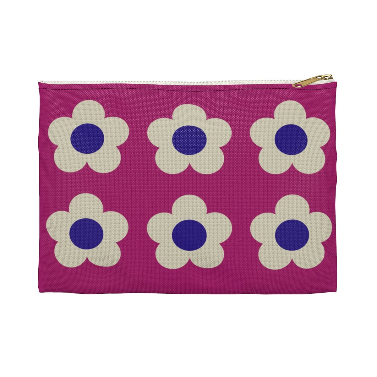 Retro Blumen Zubehör Beutel von ModGirlRetro